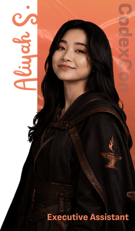 Picture of Aliyah Santos the Executive Assistant of CodexCon